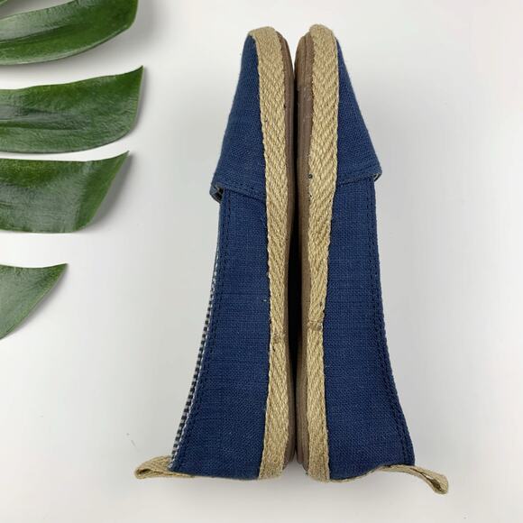 Sanuk Espie Flats Slip On Blue Casual Women's 7 - Picture 8 of 10